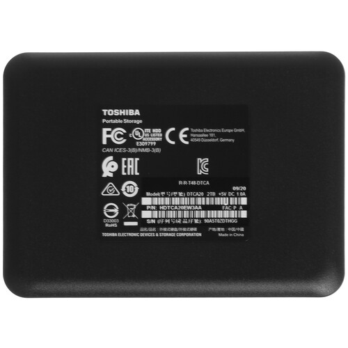 Купить 2 ТБ Внешний HDD Toshiba Canvio Advance  4714463. Характеристики, отзывы и цены в Донецке