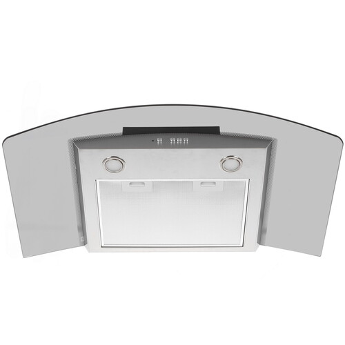 Купить Вытяжка каминная Elikor Аметист 90Н-650-К3Д серебристый/прозрачный  1222381. Характеристики, отзывы и цены в Донецке