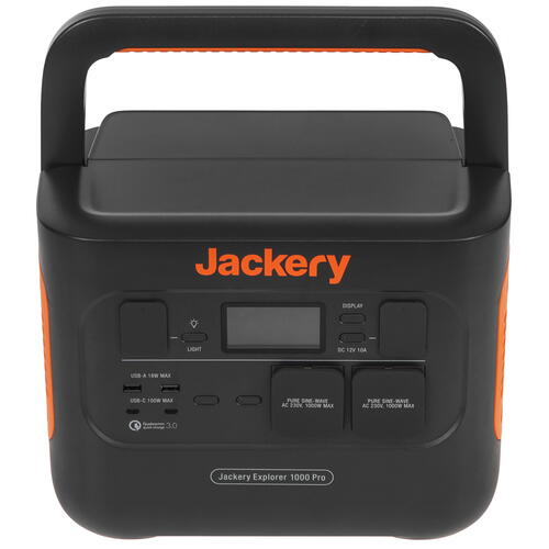 Купить Портативная зарядная станция Jackery Explorer 1000 Pro черный  5426696. Характеристики, отзывы и цены в Донецке