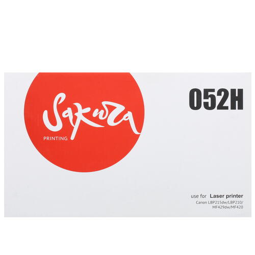 Купить Картридж лазерный SAKURA CRG052 черный, с чипом  1313763. Характеристики, отзывы и цены в Донецке