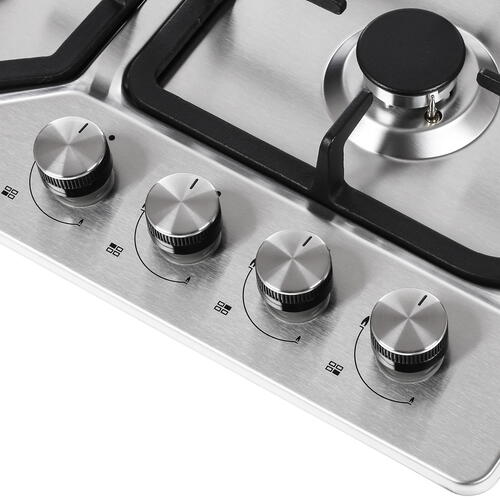 Купить Газовая варочная поверхность DEXP 12M4GT SS  4714670. Характеристики, отзывы и цены в Донецке