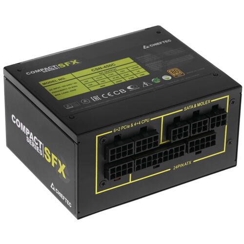 Купить Блок питания Chieftec COMPACT 450W [CSN-450C] черный  1605245. Характеристики, отзывы и цены в Донецке