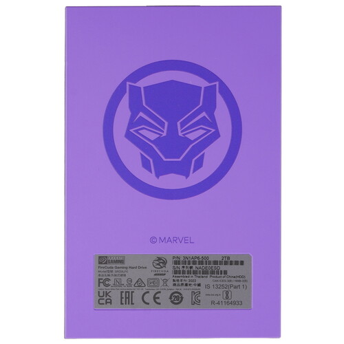 Купить 2 ТБ Внешний HDD Seagate FireCuda Black Panther Special Edition  5488215. Характеристики, отзывы и цены в Донецке