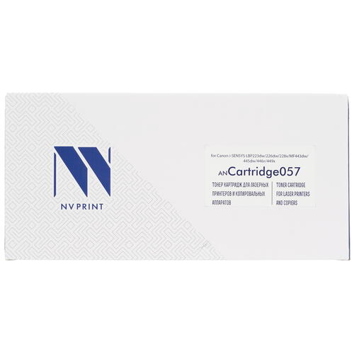Купить Картридж лазерный NV Print NV-057 черный  9926582. Характеристики, отзывы и цены в Донецке
