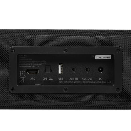 Купить Саундбар DEXP W80 черный  5422849. Характеристики, отзывы и цены в Донецке