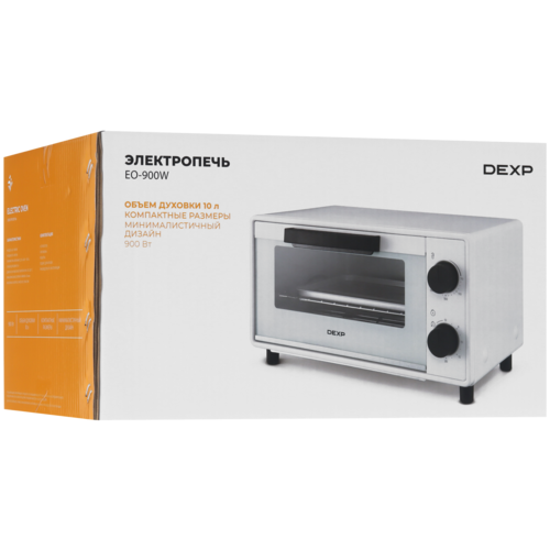Купить Мини-печь DEXP EO-900W белый  9089176. Характеристики, отзывы и цены в Донецке