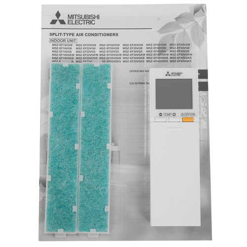 Купить Кондиционер настенный сплит-система Mitsubishi Electric MSZ-EF35VGKW/MUZ-EF35VG белый  5341879. Характеристики, отзывы и цены в Донецке