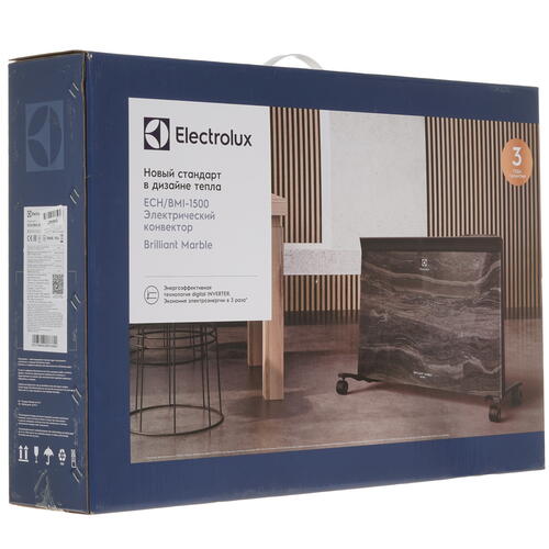 Купить Конвектор Electrolux Brilliant Marble ECH/BMI-1500  5340427. Характеристики, отзывы и цены в Донецке