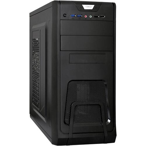 Купить Корпус ExeGate CP-603-CP500 [EX278393RUS] черный  8188040. Характеристики, отзывы и цены в Донецке