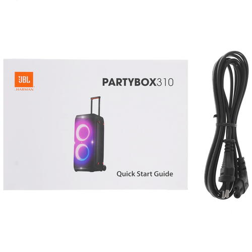 Купить Портативная аудиосистема JBL PARTYBOX 310, черный  5055931. Характеристики, отзывы и цены в Донецке
