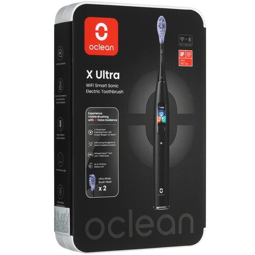 Купить Электрическая зубная щетка Oclean X Ultra черный  5493329. Характеристики, отзывы и цены в Донецке