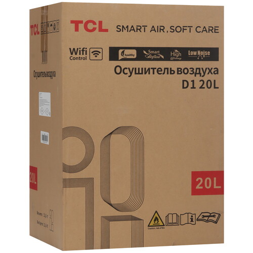 Купить Осушитель воздуха TCL D1 20L белый  5447427. Характеристики, отзывы и цены в Донецке