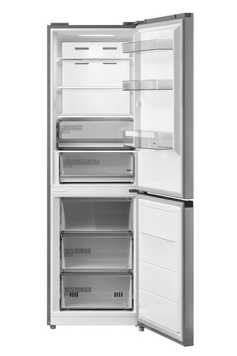 Купить Холодильник с морозильником   Midea MDRB471MGF46O серебристый  9263156. Характеристики, отзывы и цены в Донецке