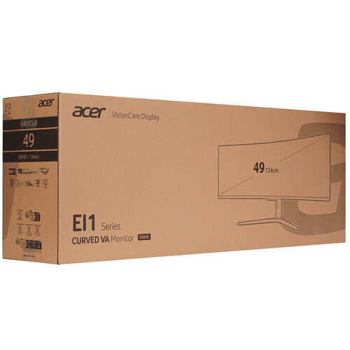Купить 49" Монитор Acer Nitro EI491CURSbmiipphx черный  5455433. Характеристики, отзывы и цены в Донецке