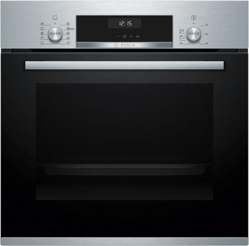 Купить Электрический духовой шкаф Bosch HBJ558YS3Q серебристый  9200852. Характеристики, отзывы и цены в Донецке