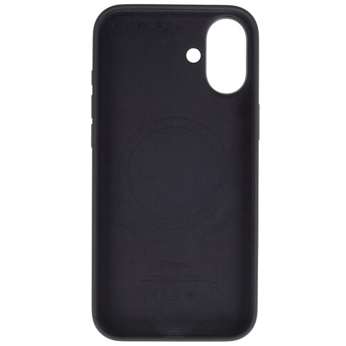 Купить Накладка  Apple Silicone Case для Apple iPhone 16 Plus черный  5492895. Характеристики, отзывы и цены в Донецке