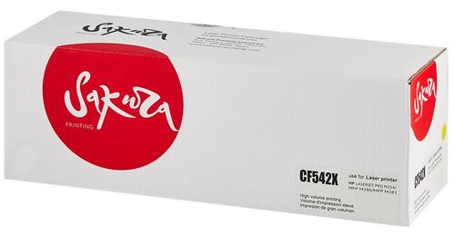 Купить Картридж лазерный SAKURA CF542X (203X) желтый, с чипом  5363572. Характеристики, отзывы и цены в Донецке