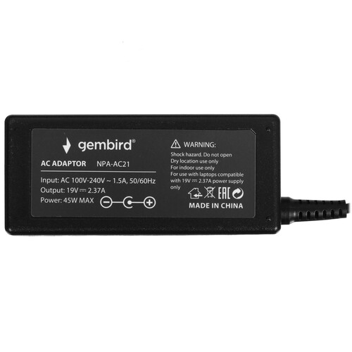 Купить Адаптер питания сетевой Gembird NPA-AC21  9178333. Характеристики, отзывы и цены в Донецке