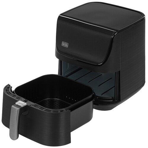 Купить Аэрогриль Black+Decker BXAF5500E черный  9056311. Характеристики, отзывы и цены в Донецке