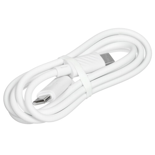 Купить Кабель круглый Hoco USB Type-C - USB Type-C белый 1 м  5475006. Характеристики, отзывы и цены в Донецке