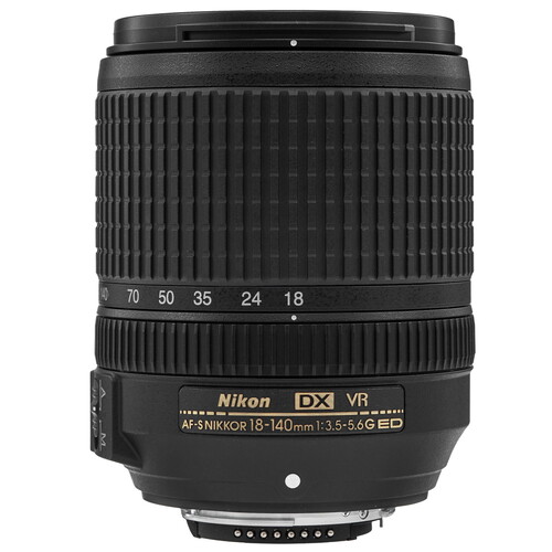 Купить Объектив Nikon NIKKOR AF-S DX 18-140mm f/3.5-5.6 G ED VR  5079437. Характеристики, отзывы и цены в Донецке