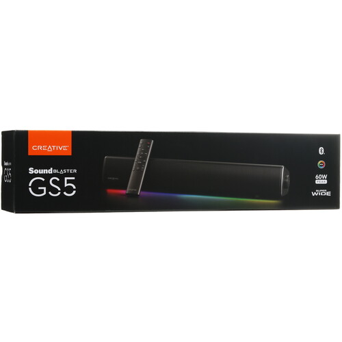 Купить Саундбар Creative Sound Blaster GS5 черный  5495466. Характеристики, отзывы и цены в Донецке