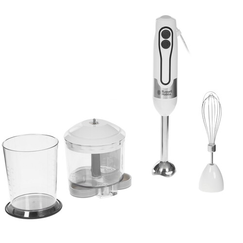 Купить Блендер погружной Russell Hobbs 22980-56 белый  8115788. Характеристики, отзывы и цены в Донецке