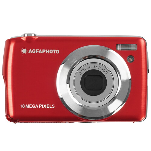 Купить Компактный фотоаппарат AgfaPhoto DC8200 красный  5632400. Характеристики, отзывы и цены в Донецке