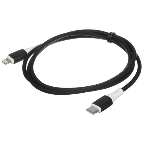 Купить Кабель круглый Borofone Lightning 8-pin - USB Type-C черный 1 м  5475141. Характеристики, отзывы и цены в Донецке