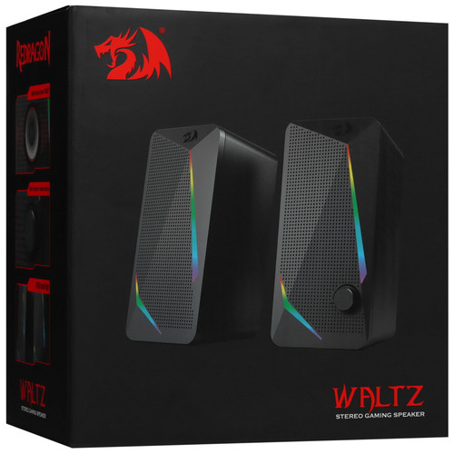 Купить Колонки Redragon Waltz черный  9205245. Характеристики, отзывы и цены в Донецке