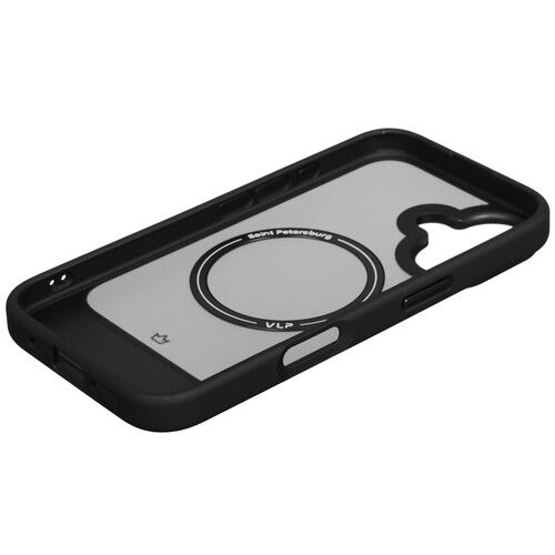 Купить Накладка  VLP Reels Case для Apple iPhone 16 серый/прозрачный  5487086. Характеристики, отзывы и цены в Донецке