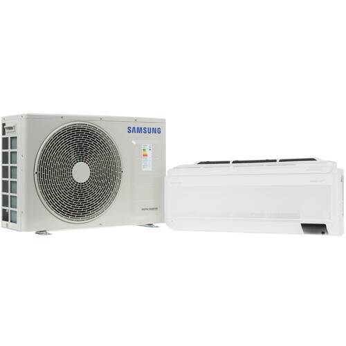 Купить Кондиционер настенный сплит-система Samsung AR09AXAAAWKNER белый  4795741. Характеристики, отзывы и цены в Донецке