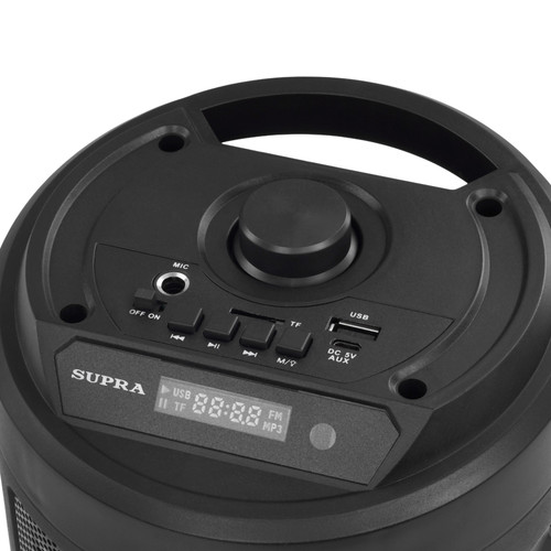 Купить Портативная аудиосистема SUPRA SMB-350, черный  5359109. Характеристики, отзывы и цены в Донецке