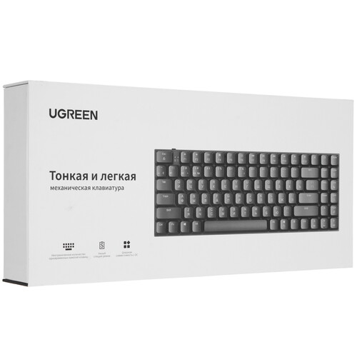 Купить Клавиатура  проводная + беспроводная UGREEN KU102  5400331. Характеристики, отзывы и цены в Донецке