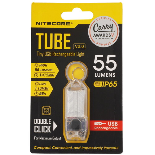 Купить Фонарь Nitecore TUBE TRANSPARENT  9170830. Характеристики, отзывы и цены в Донецке