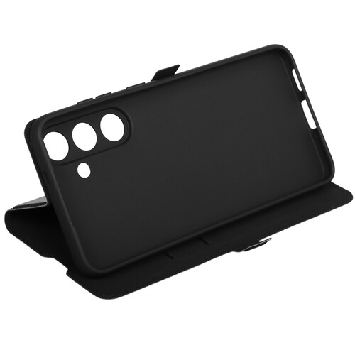 Купить Чехол-книжка  BoraSCO для Samsung Galaxy S25 FE черный  5636829. Характеристики, отзывы и цены в Донецке