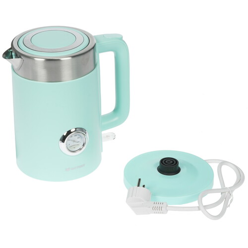 Купить Электрочайник Kitfort КТ-659-2 зеленый  8139188. Характеристики, отзывы и цены в Донецке