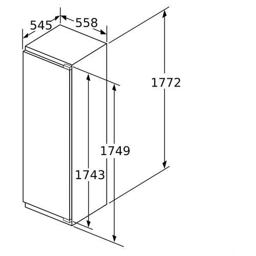 Купить Встраиваемый морозильный шкаф BOSCH GIN81VEE0  9310711. Характеристики, отзывы и цены в Донецке