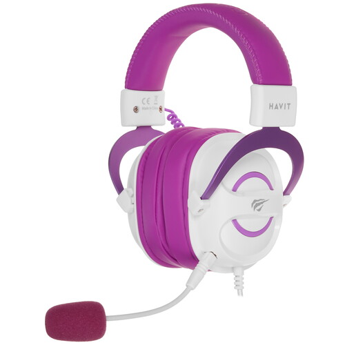Купить Проводные наушники Havit H2002E фиолетовый 2025  9271085. Характеристики, отзывы и цены в Донецке