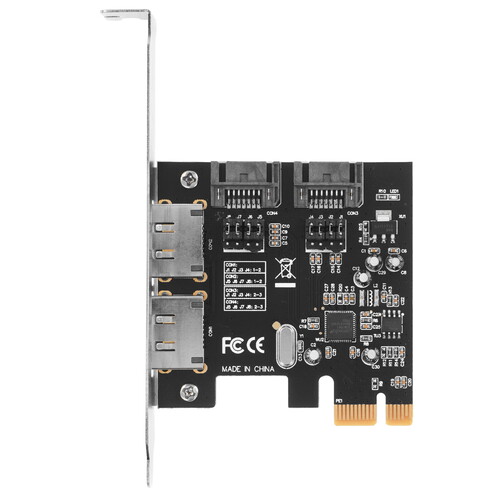 Купить Внутренний адаптер для накопителя ASIA PCIE SATAIII 2 PORT  5356962. Характеристики, отзывы и цены в Донецке