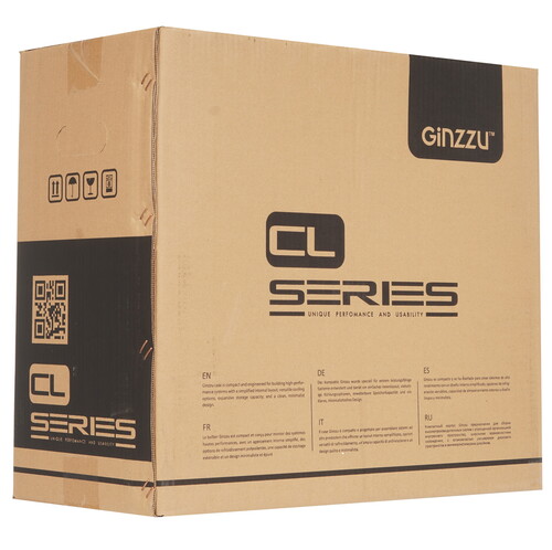 Купить Корпус GINZZU CL145  черный  5356266. Характеристики, отзывы и цены в Донецке