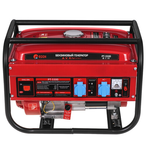 Купить Электрогенератор   бензиновый EDON PT-3300  9137355. Характеристики, отзывы и цены в Донецке