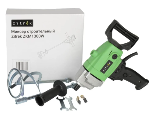 Купить Дрель-миксер Zitrek Greenmix ZKM1300W  5641541. Характеристики, отзывы и цены в Донецке