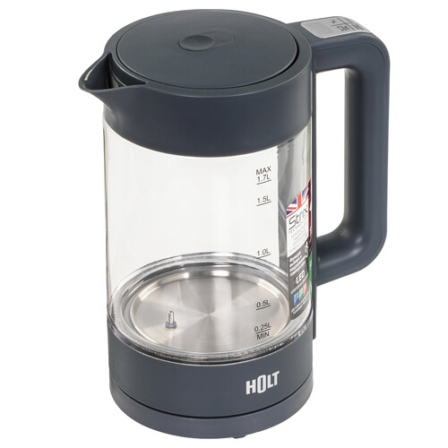 Купить Электрочайник Holt HT-KT-027 черный  9283445. Характеристики, отзывы и цены в Донецке