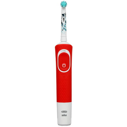 Купить Электрическая зубная щетка Braun Oral-B Vitality Kids D100.413.2K StarWars белый, красный  5455410. Характеристики, отзывы и цены в Донецке