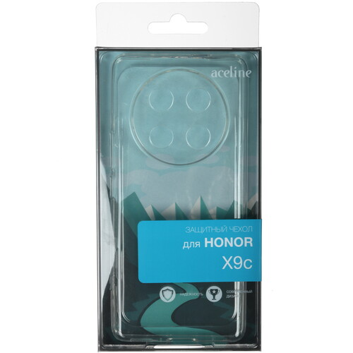 Купить Накладка  Aceline Silicone для HONOR X9c прозрачный  9197871. Характеристики, отзывы и цены в Донецке