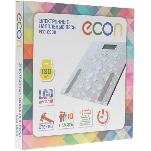 Купить Весы Econ ECO-BS011 разноцветный  8145005. Характеристики, отзывы и цены в Донецке