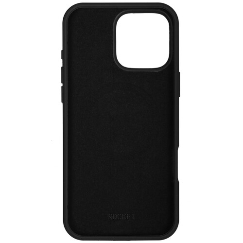 Купить Накладка  Rocket Silk для Apple iPhone 16 Pro Max черный  5474323. Характеристики, отзывы и цены в Донецке
