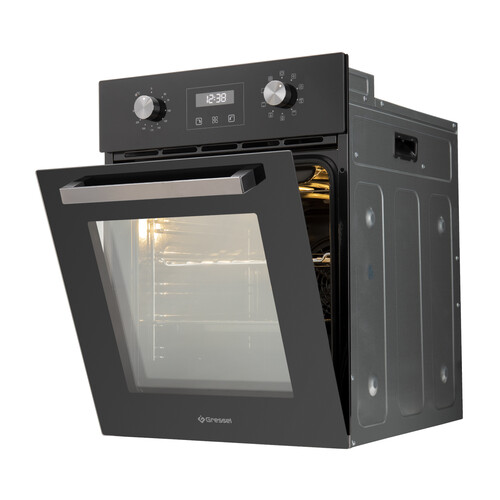 Купить Электрический духовой шкаф GRESSEL U4ES59001 черный  9284045. Характеристики, отзывы и цены в Донецке