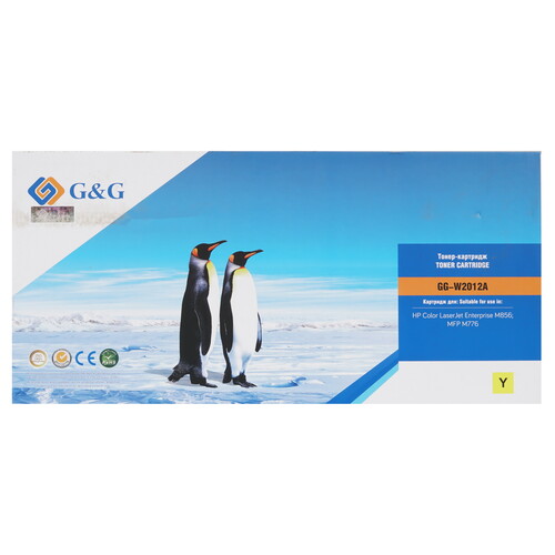 Купить Картридж лазерный G&G GG-W2012A желтый  9146335. Характеристики, отзывы и цены в Донецке